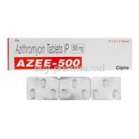 Azee-500, Generic Zithromax, Azithromycin 500mg