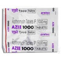 Azee, Generic Zithromax,  Azithromycin 1000 Mg Tablet (Protec)