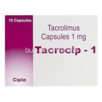 Tacrocip-1, Generic Prograf, Tacrolimus 1mg Box