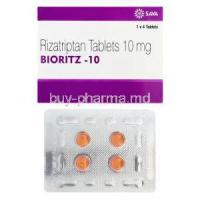 Bioritz-10, Generic  Maxalt, Rizatriptan 10mg