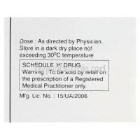 Doxin-25, Generic Sinequan, Doxepin 25mg Box Information