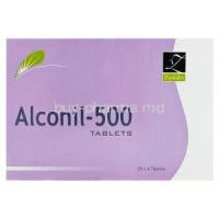 Alconil-500, Generic Antabuse, Disulfiram 500mg Box