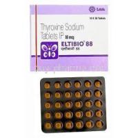 Eltibio 88, Generic Synthroid, Thyroxine Sodium 88mcg