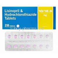 Lisinopril and Hydrochlorothiazide, Generic Zestoretic, Lisinopril 10mg and Hydrochlorothiazide 12.5mg