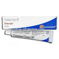 Tenovate, Generic Temovate,  Clobetasol 0.05% 15 Gm Cream (GSK)