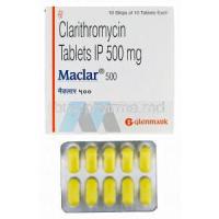 Maclar 500, Generic Biaxln, Clarithromycin 500mg