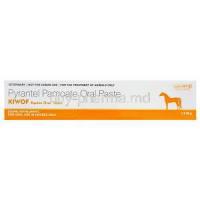 Kiwof Equine Oral Paste, Generic Strongid Paste, Pyrantel Pamoate 438.846mg Box