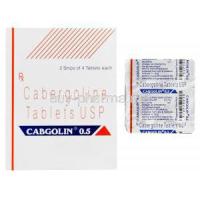 Cabgolin 0.5, Generic Dostinex, Cabergoline 0.5mg