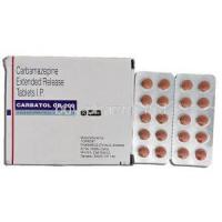 Carbatol CR-200, Generic Tegretol, Carbamazepine Extended Release, 200mg, Tablet
