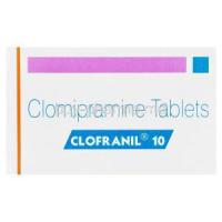 Clofranil 10, Generic Anafranil, Clomipramine Hydrochloride 10mg Box