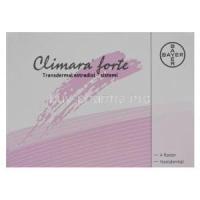 Climara Forte, Estradiol Trasndemal Plasters 7.6mg per 25cm2 Box