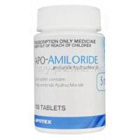 Apo-Amiloride, Generic Midamor, Amiloride 5mg Bottle