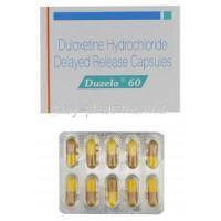 Duzela 60, Generic Cymbalta, Duloxetine 60mg Delayed Release