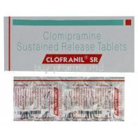 Clofranil SR, Generic Anafranil, Clomipramine Hydrochloride 75mg Sustained Release
