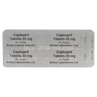 CAPTOPRIL, Captopril 25mg Tablet Strip Expiry