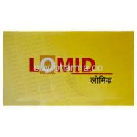 Lomid, Generic Imodium, Loperamide Hydrochloride 2mg Box Side