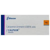 Calpsor Ointment, Generic Dovonex, Calcipotriol 0.005% 15gm Box