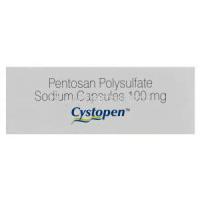 Cystopen, Pentosan Polysulfate Sodium 100mg Box Top