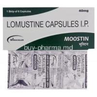 Moostin, Generic CeeNU, Lomustine 40 mg