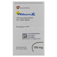 Wellbutrin XL, Bupropion Hydrochloride 150mg Extended Release Box