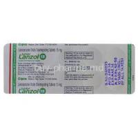 Junior Lanzol-15, Generic Prevacid, Lansoprazole 15mg Orally Disintegrating Tablet Strip Information