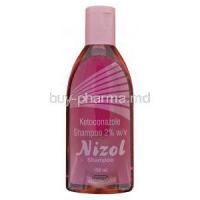 Nizol Shampoo, Generic Nizoral Shampoo, Ketoconazole 2% 100ml Bottle