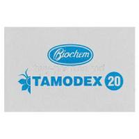 Tamodex 20, Generic Nolvadex, Tamoxifen 20mg Box Side