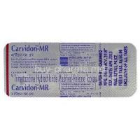 Carvidon-MR, Generic Vastarel MR, Trimetazidine Hydrochloride 35mg Modified Release Tablet Strip Information
