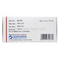 Koranol-40, Generic Inderal, Propranolol Hydrochloride 40mg Box Manufacturer Genpharma