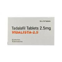 Vidalista-2.5, Tadalafil 2.5mg Box