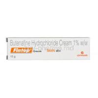 Fintop, Generic Mentax, Butenafine Hydrochloride Cream 1% 15gm Box
