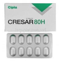 Cresar 80H, Generic Micardis HCT, Telmisartan 80mg and Hydrochlorothiazide 12.5mg