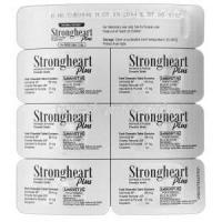 Strongheart Plus, Ivermectin and Pyrantel Chewable Tablets for Small Size Dogs up to 11kg Tablet Strip Information