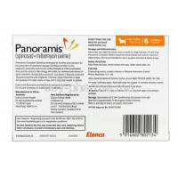 Panoramis Chewable Tablets for Dogs 4.6 to 9kg, Spinosad 270mg and Milbemycin 4.5mg Box Information