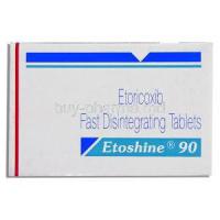 Etoricoxib, Generic Arcoxia,  90 Mg Tablet (Sun Pharma)