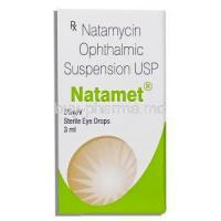 Natamet, Generic Natacyn , Natamycin  5% 3ml Eye Drops