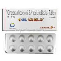 Ol-Vamlo, Generic Benicar/ Norvasc  Olmesartan 20 mg/ Amlodipine 5 mg