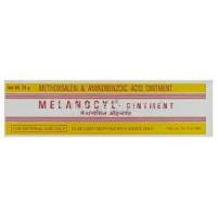 Melanocyl, Methoxsalen/ AminoBenzoic Acid Ointment box