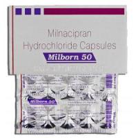 Milborn 50, Generic Savella, Milnacipran Hydrochloride, 50mg, Capsule