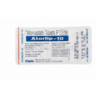 Atorlip-10, Generic Lipitor, Atorvastatin 10mg Tablet Strip Information