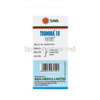 Tiodora 18, Tiotropium Bromide 18mcg PUFFCAPS box Sava Medica manufacturer