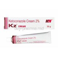 KZ Cream, Generic Nizoral, Ketoconazole Cream 2% 30gm