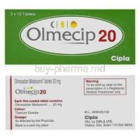 Generic Benicar, Olmesartan Medoxomil 20 mg