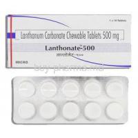 Lanthonate, Generic Fosrenol, Lanthanum Carbonate