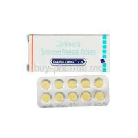Darilong 7.5, Generic Enablex, Darifenacin 7.5 mg Extended Release