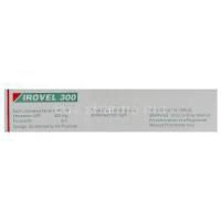 Irovel, Generic Avapro, Irbesartan 150 mg (Sun pharma)  composition