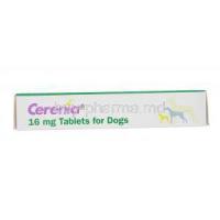 CERENIA, Maropitant Citrate 16mg for Dogs Box Side