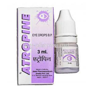 Atro, Generic Atropisol,  Atropine 1 % 5 Ml Eye Drop (Intas)