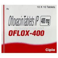 Oflox, Generic Flozin, Ofloxacin 400 mg Tablet Protec