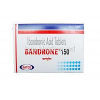 Bandrone 150, Generic Boniva, Ibandronic Acid 150mg Box